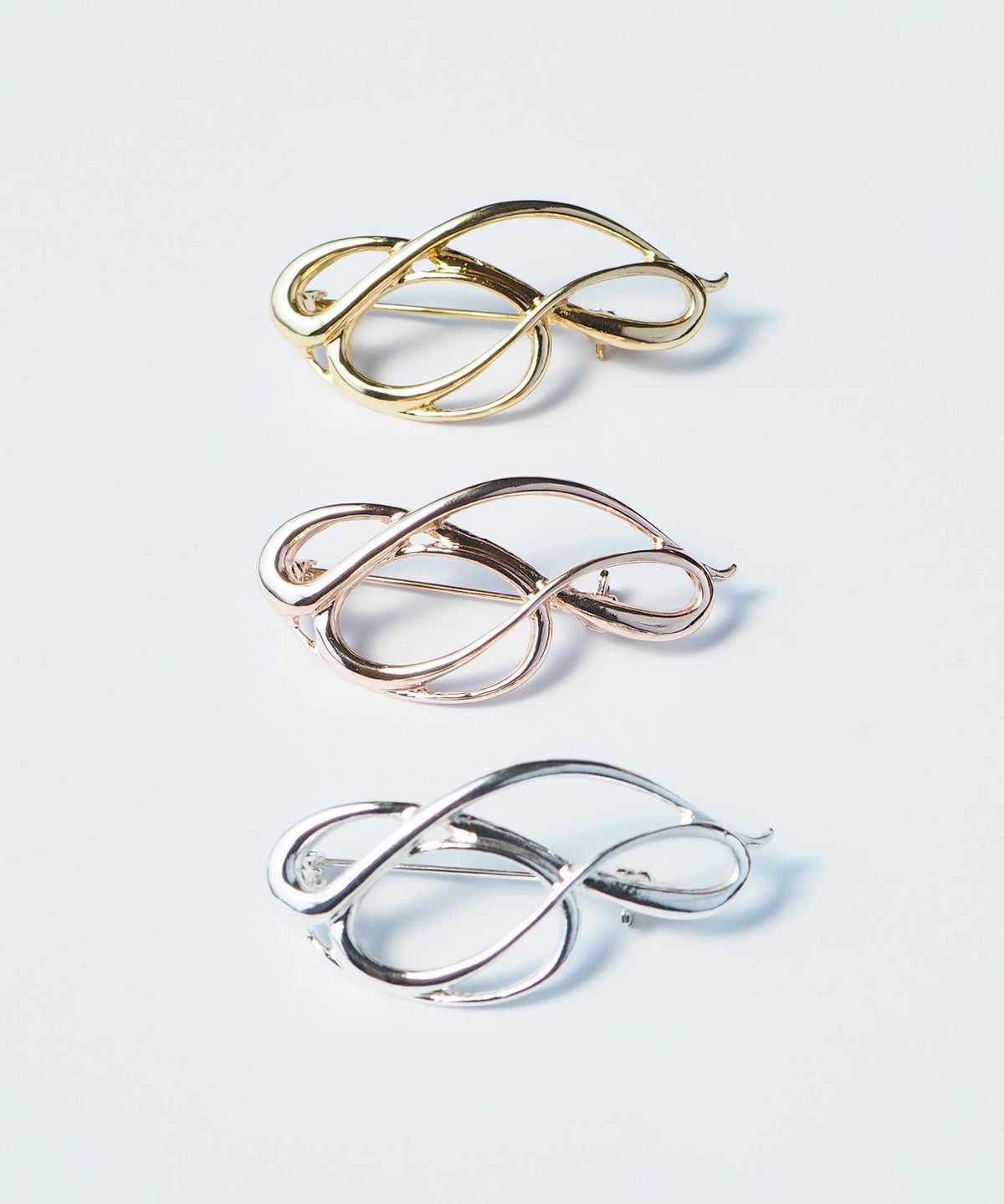 ニュアンスラインブローチ