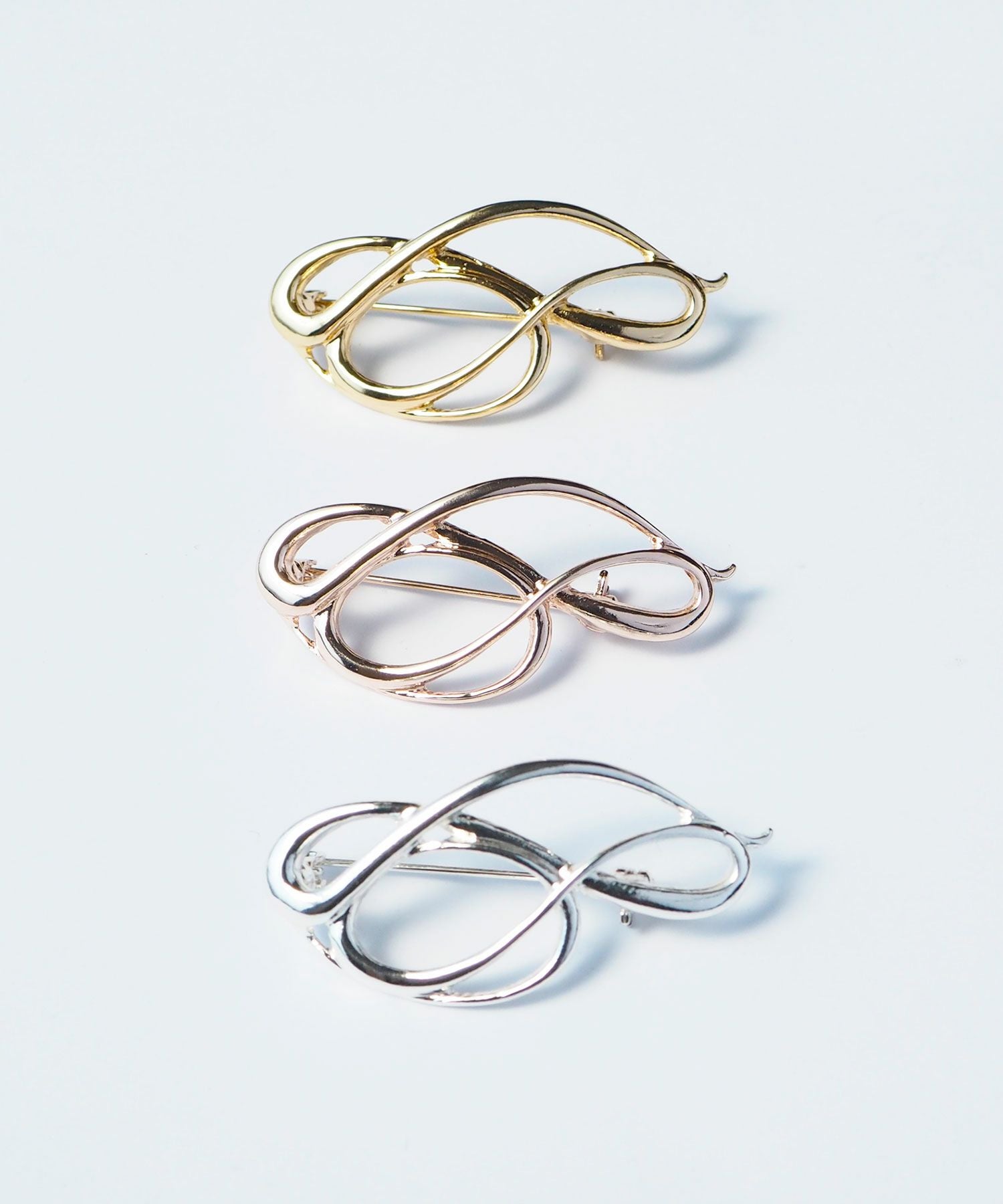 ニュアンスラインブローチ