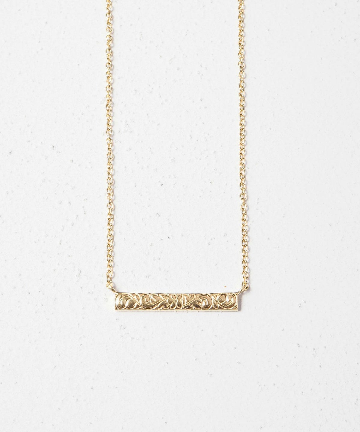 Plumeria&Scroll&Maile Pendant【Lino*Makana】