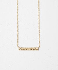 Plumeria&Scroll&Maile Pendant【Lino*Makana】