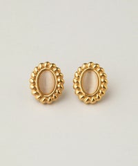 キャッツアイサージカルステンレスピアス