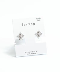 アスターラウンドメタルイヤリング