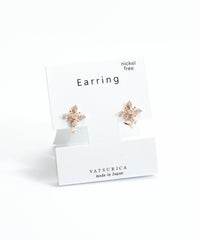 アスターラウンドメタルイヤリング