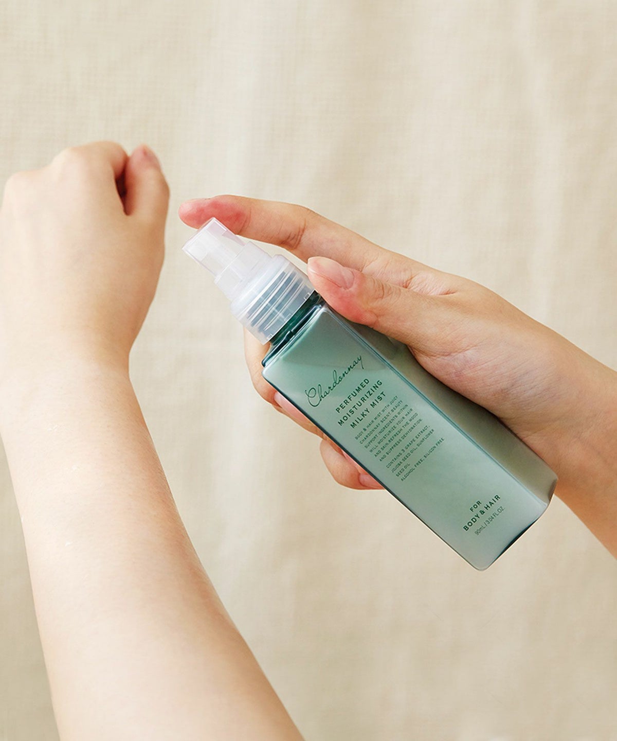 シャルドネ ボディー＆ヘアミスト