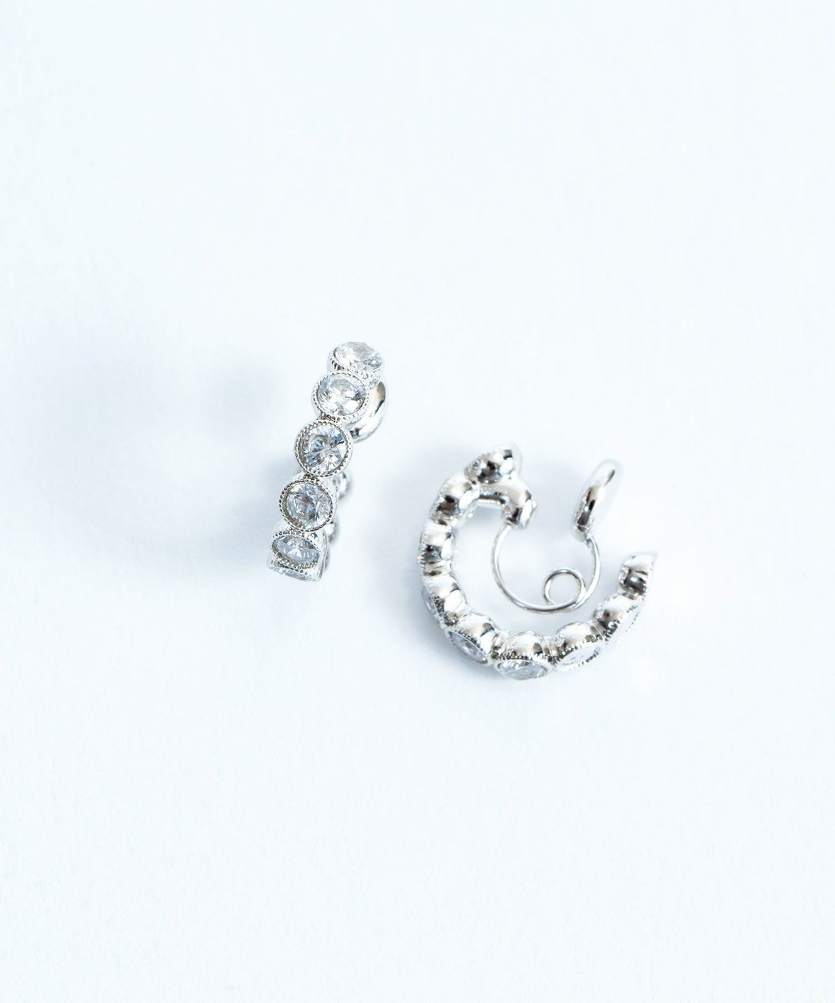 フープジルコニアループフィットイヤリング