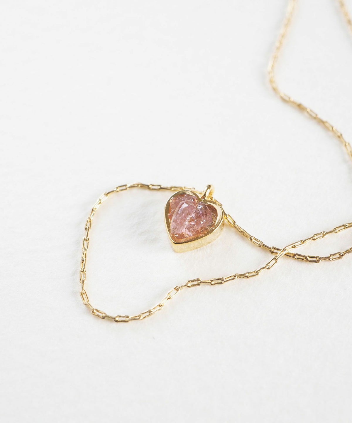 プチハートストーンネックレス【MUK Dreamy stone】