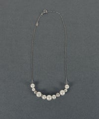 メタルボールミックスアシンメトリーネックレス【MUK voyalibre】