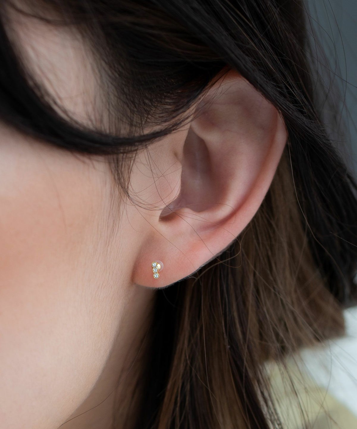 【web限定】ルミライナセラミックポストピアス【Lumirise】