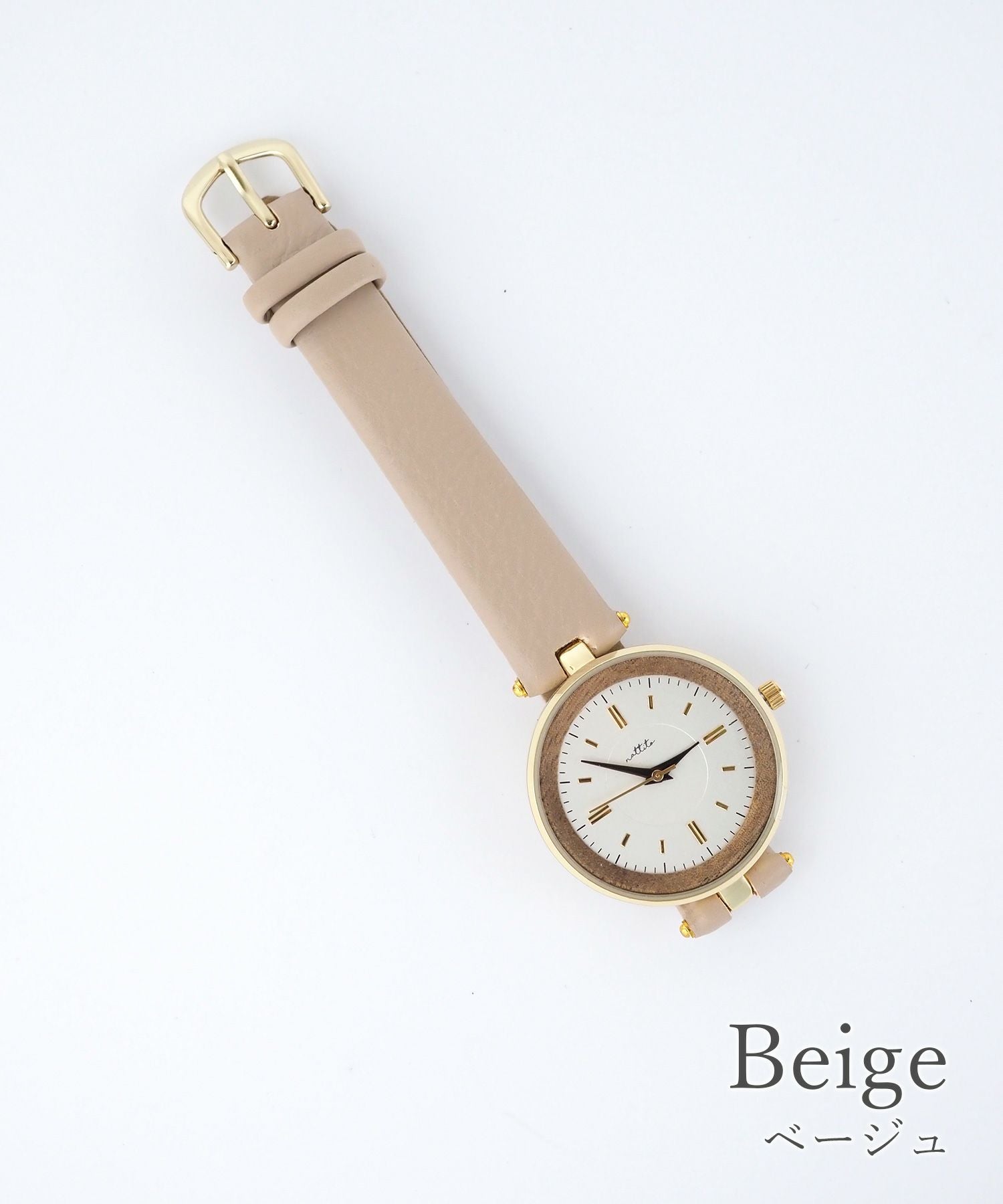 30%off】くすみカラーウッドベルトウォッチ | 【公式】MUK ONLINE SHOP