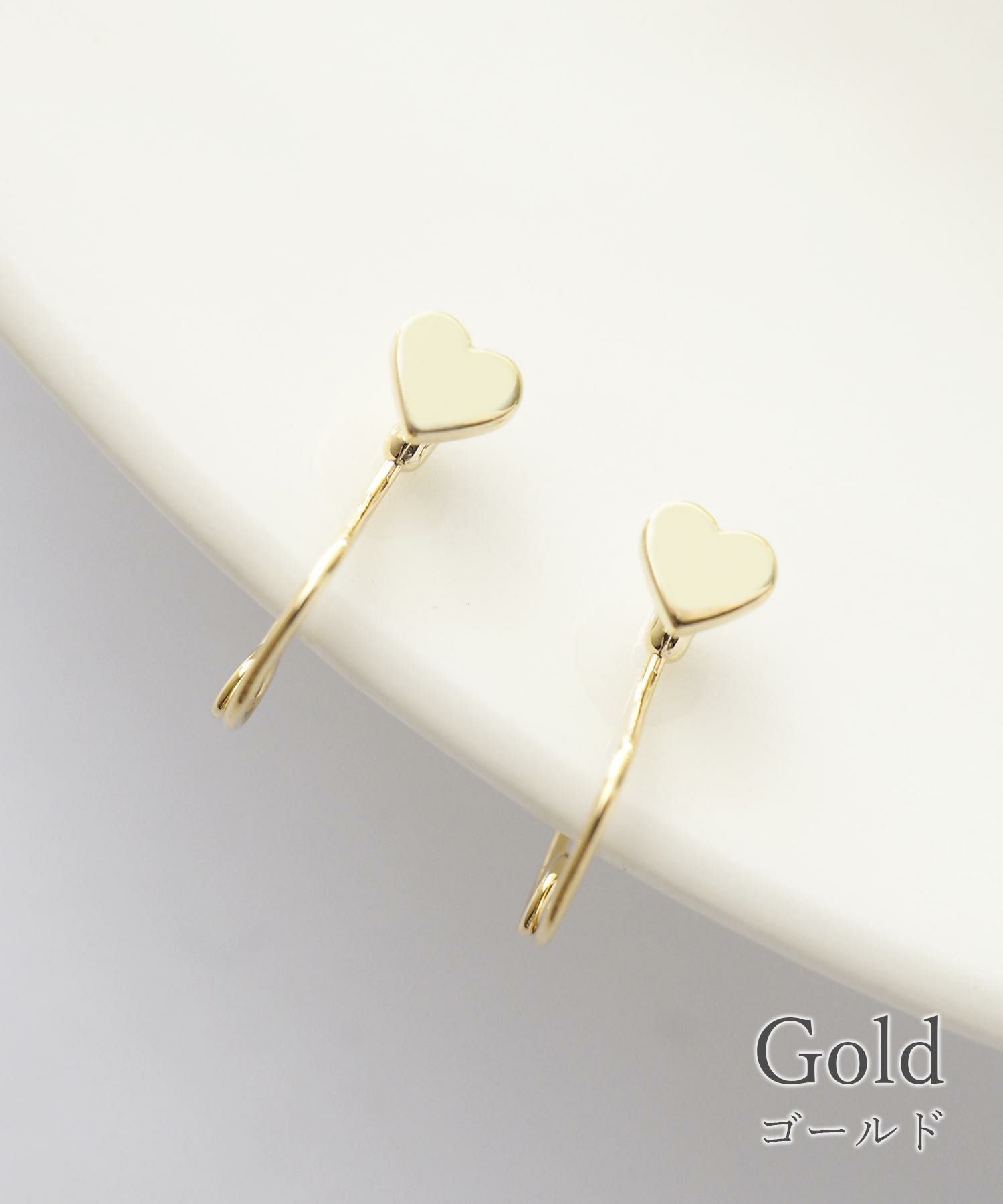 【web限定】ルミミニハートループフィットイヤリング【Lumirise】