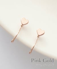 【web限定】ルミミニハートループフィットイヤリング【Lumirise】