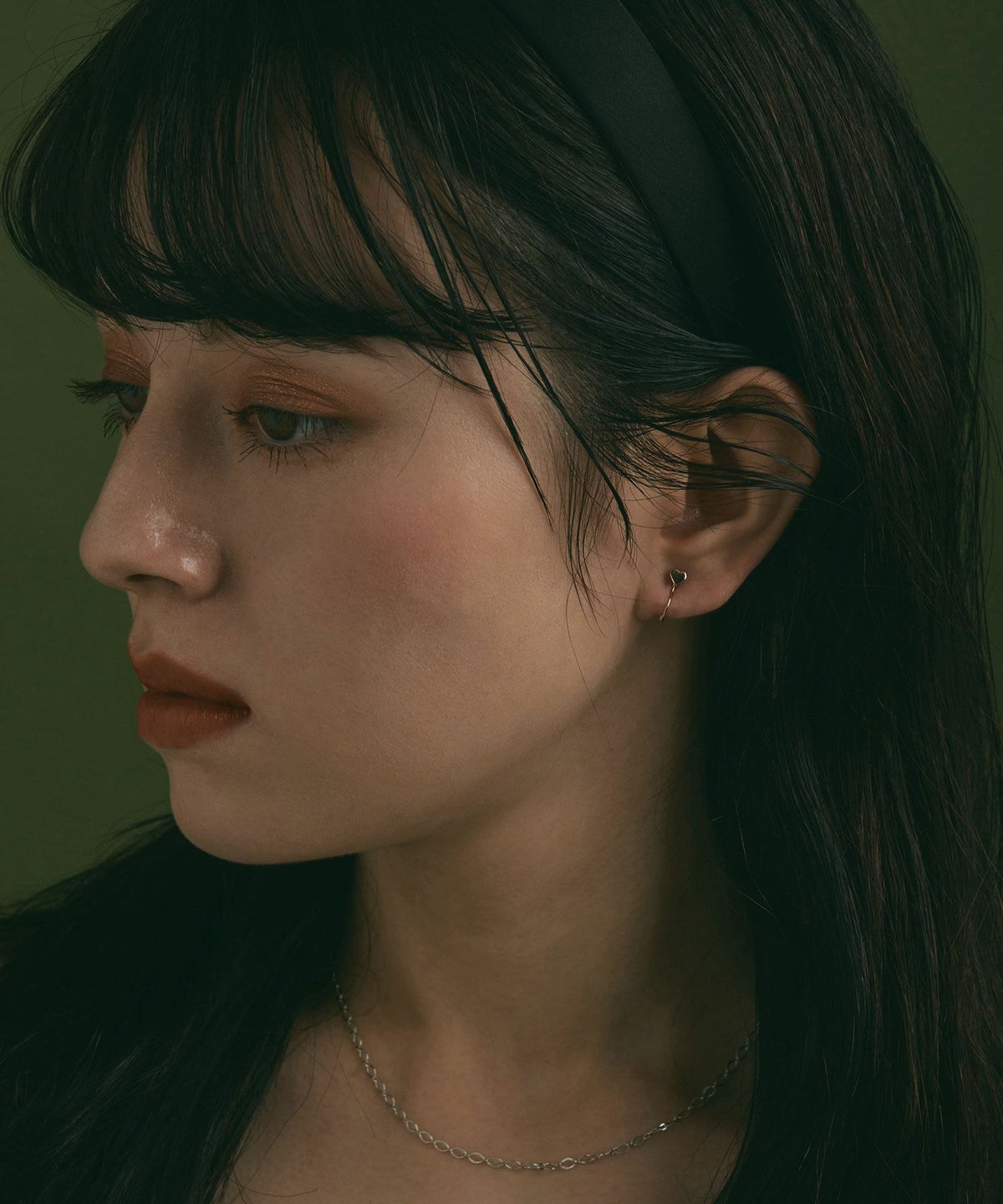 【web限定】ルミミニハートループフィットイヤリング【Lumirise】