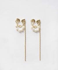 【web限定】ルミリバーシブルループフィットイヤリング【Lumirise】