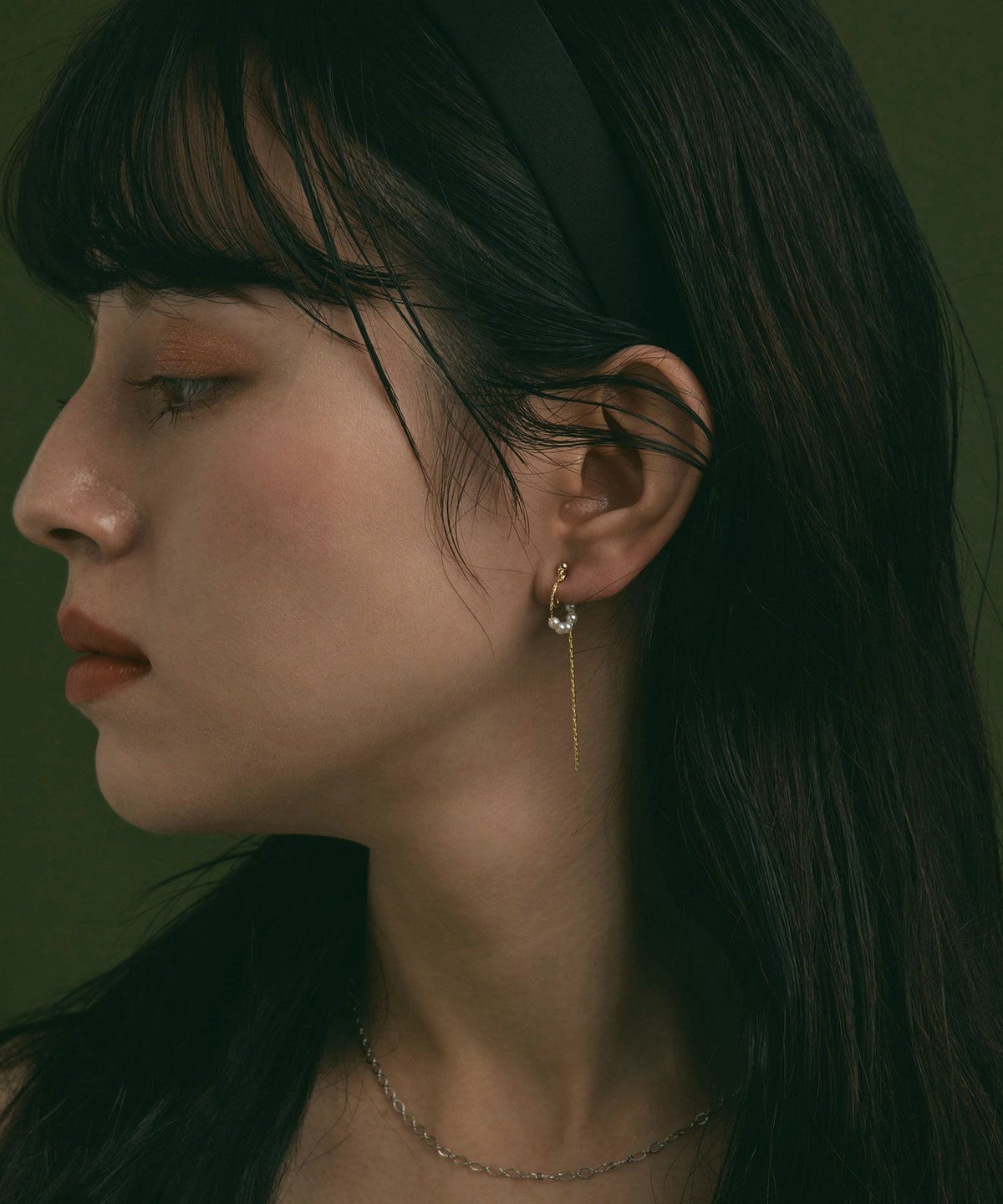 【web限定】ルミリバーシブルループフィットイヤリング【Lumirise】