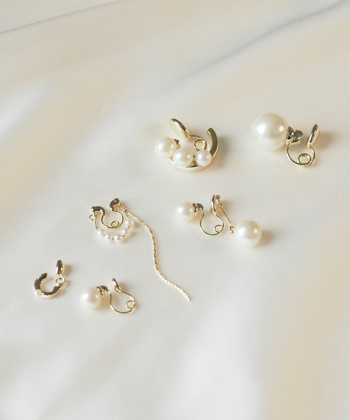 【web限定】ルミリバーシブルループフィットイヤリング【Lumirise】