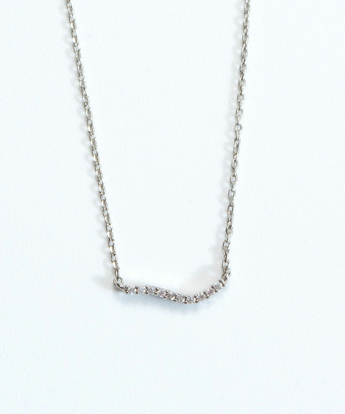 ウェーブトップキュービックジルコニアブレスレット【MUK】