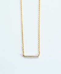 スティックトップキュービックジルコニアプチペンダント【MUK】