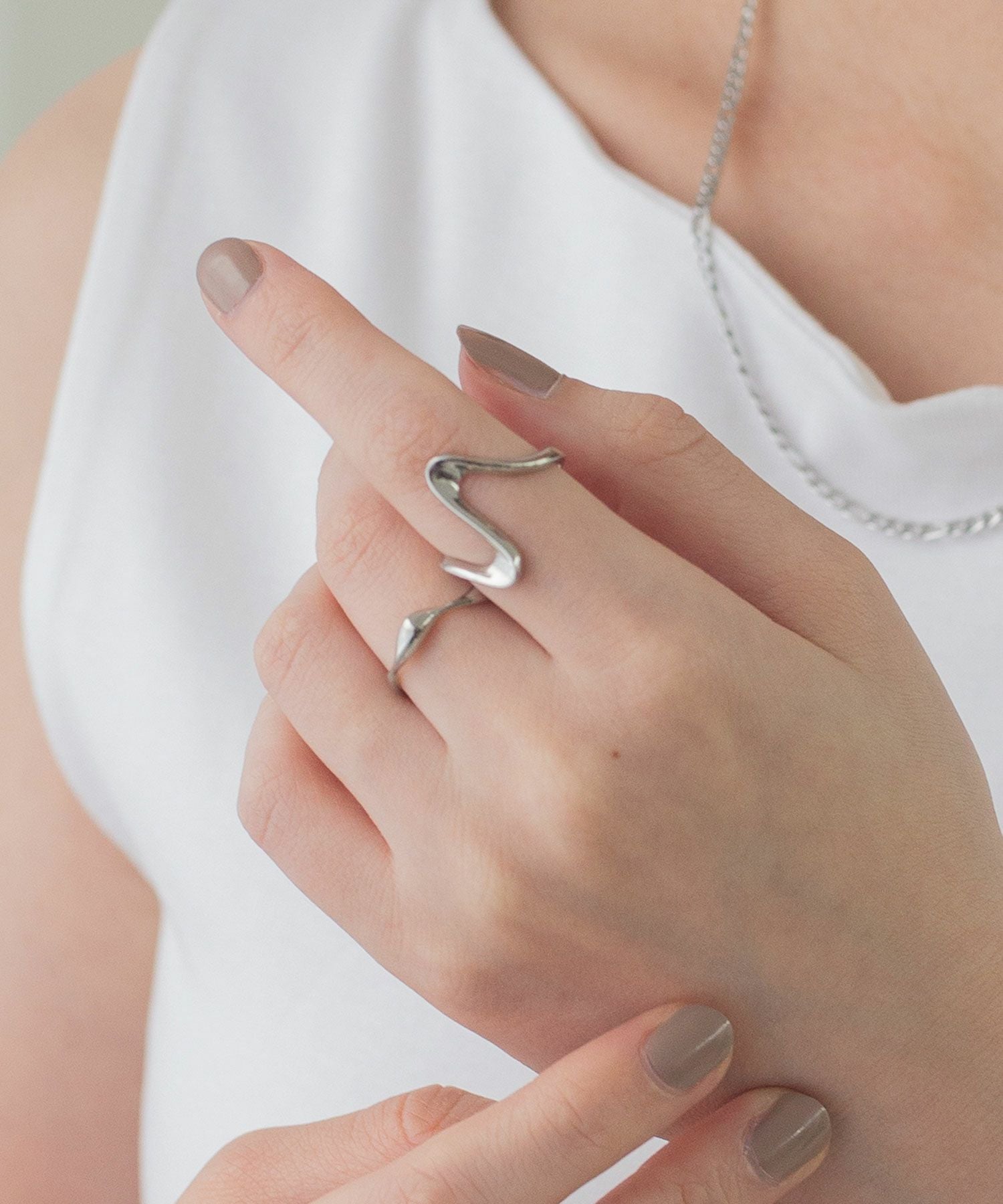 ニュアンスホイップステンレスリング