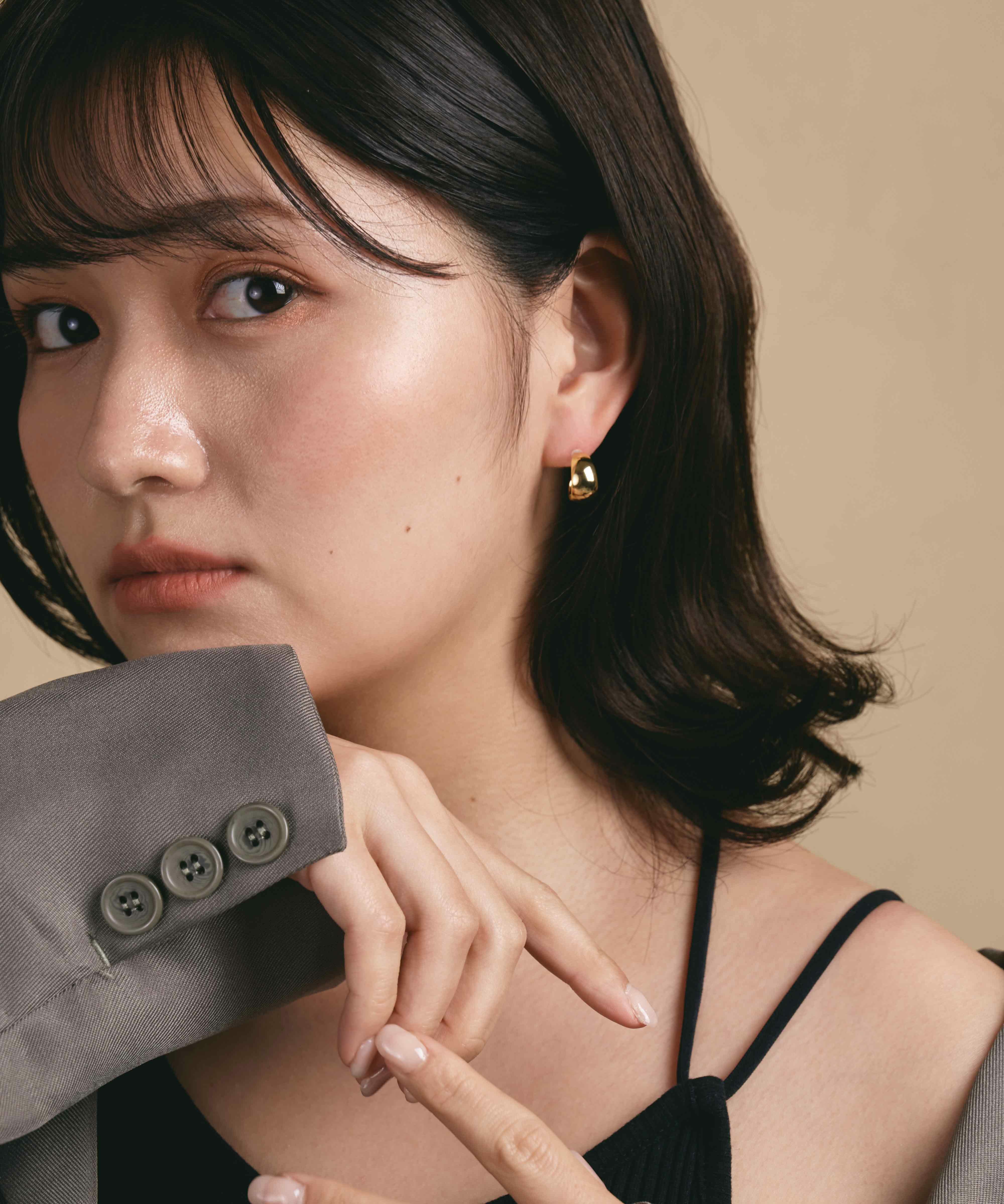 メタルフープK18ポストピアス | 【公式】MUK ONLINE SHOP｜人気