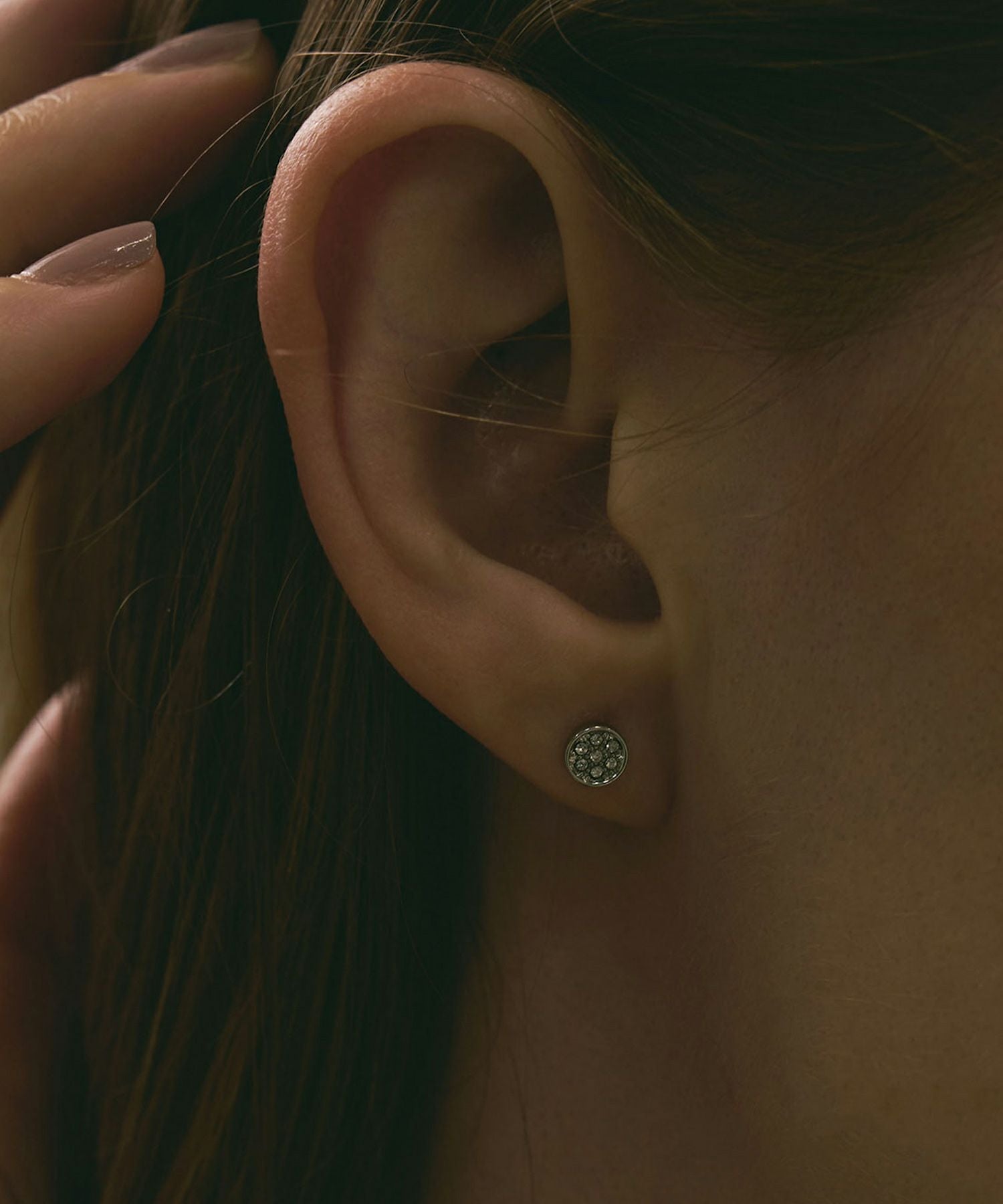 セルクルヴェールチタンポストピアス【MUK petite charme】