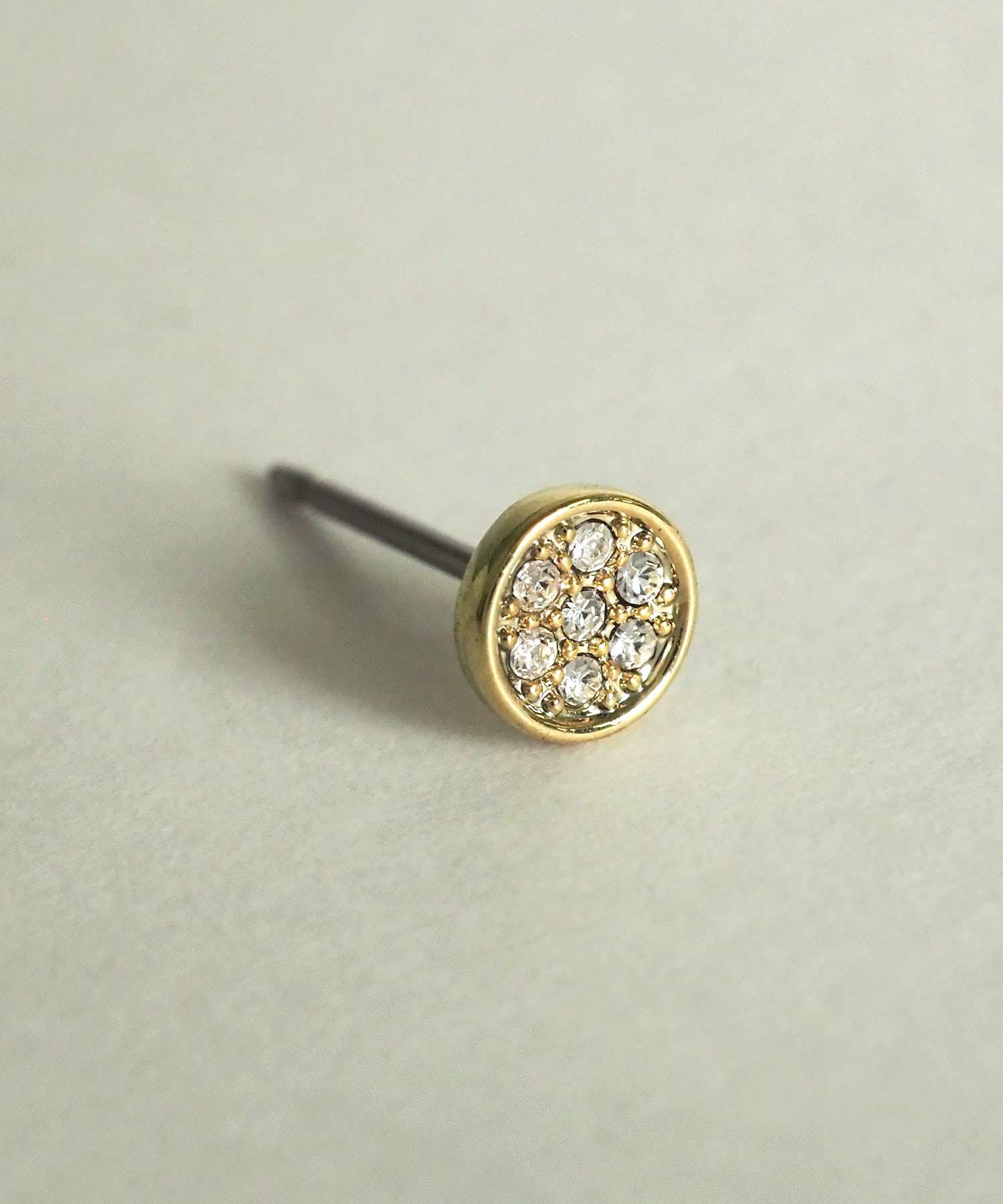 セルクルヴェールチタンポストピアス【MUK petite charme】