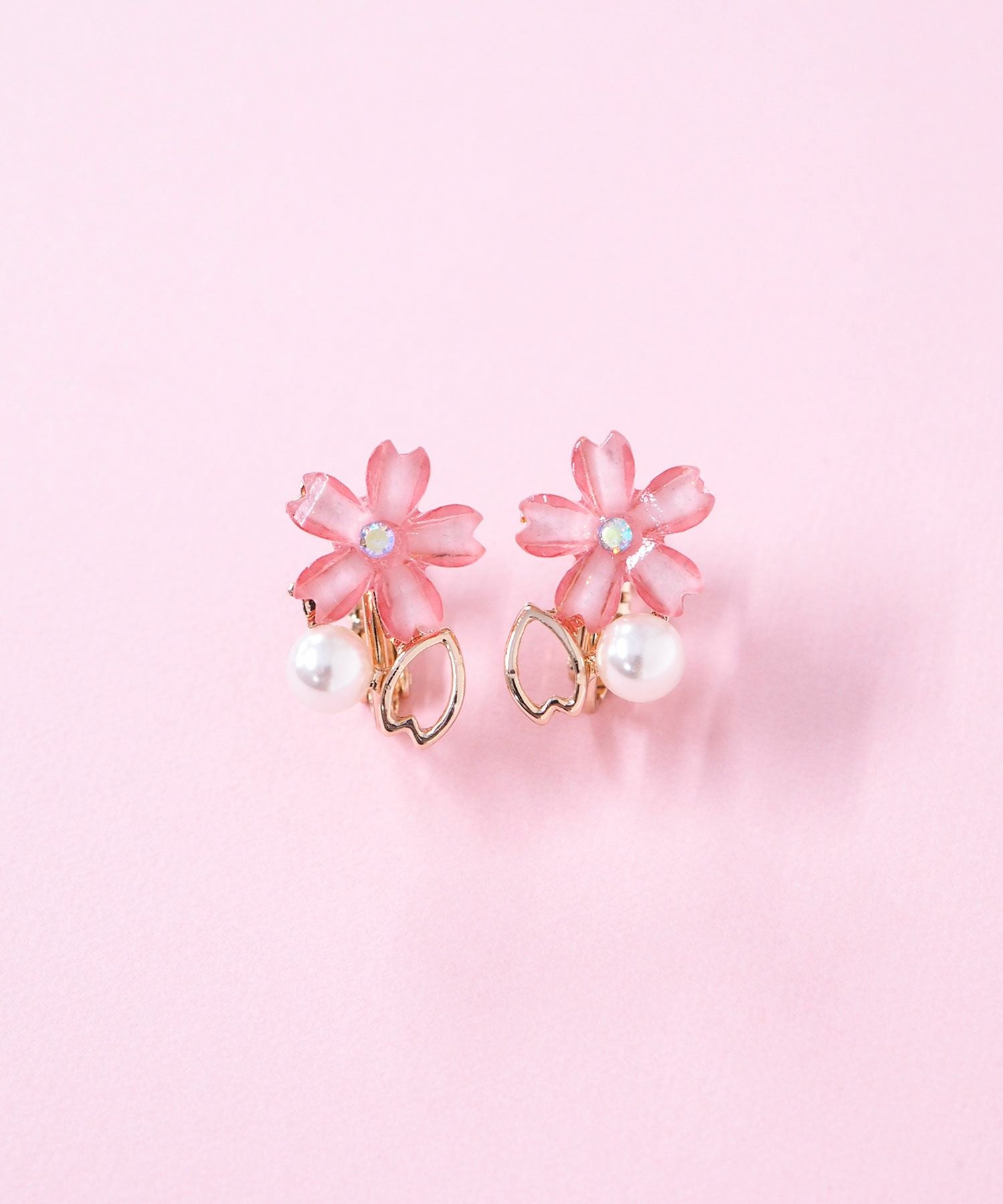 SAKURAパールイヤリング