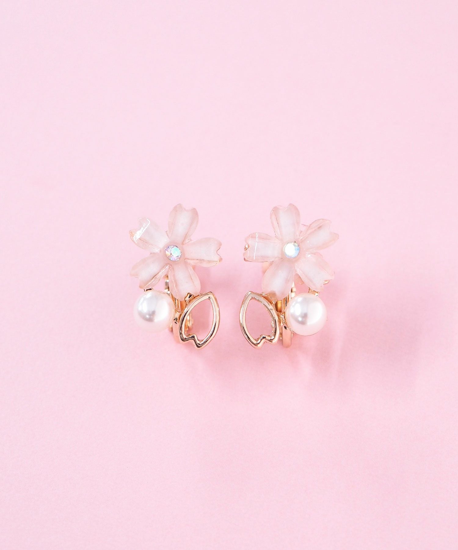 SAKURAパールイヤリング