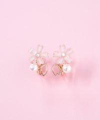 SAKURAパールイヤリング