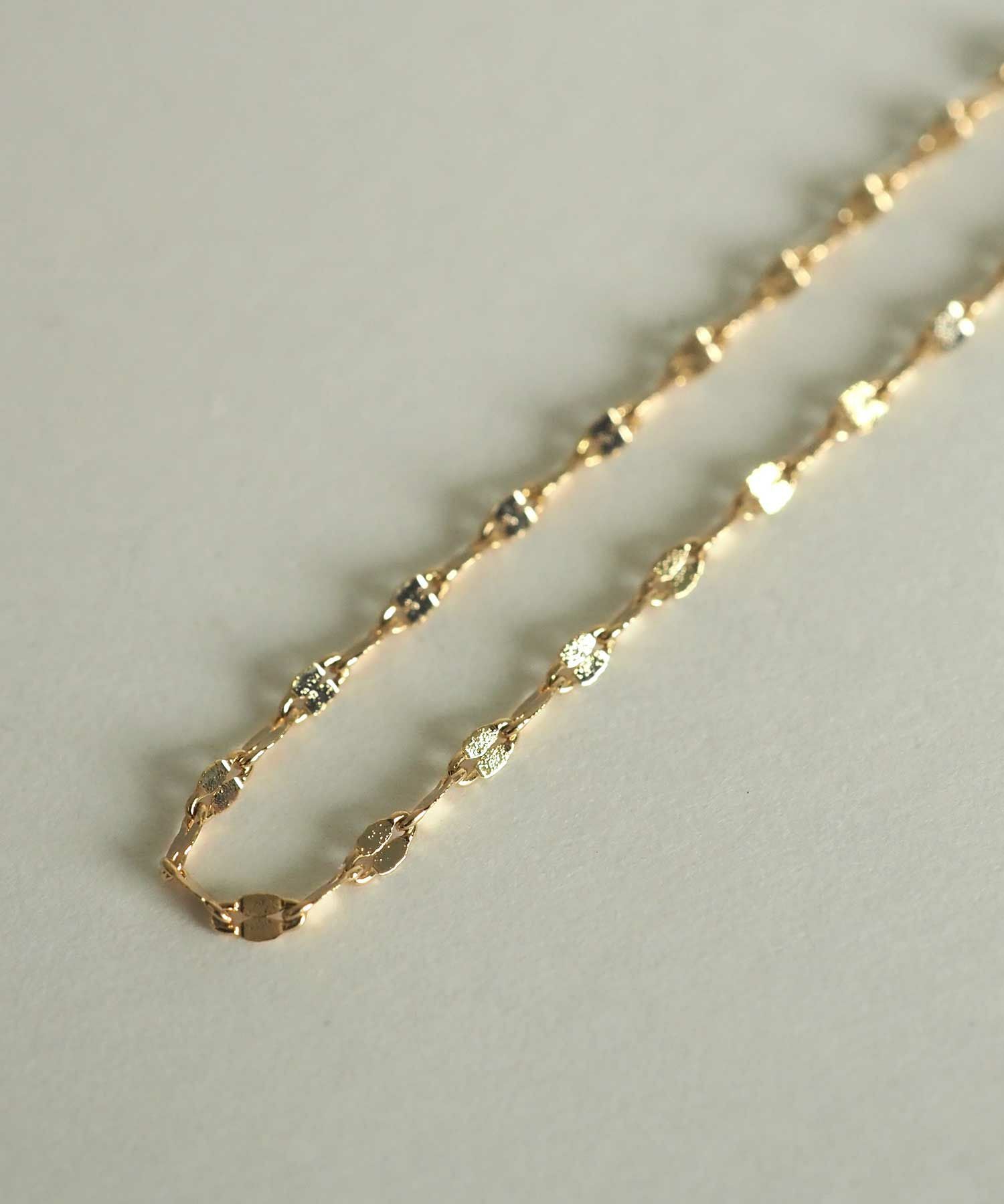 ペタルチェーンネックレス【MUK petite charme】