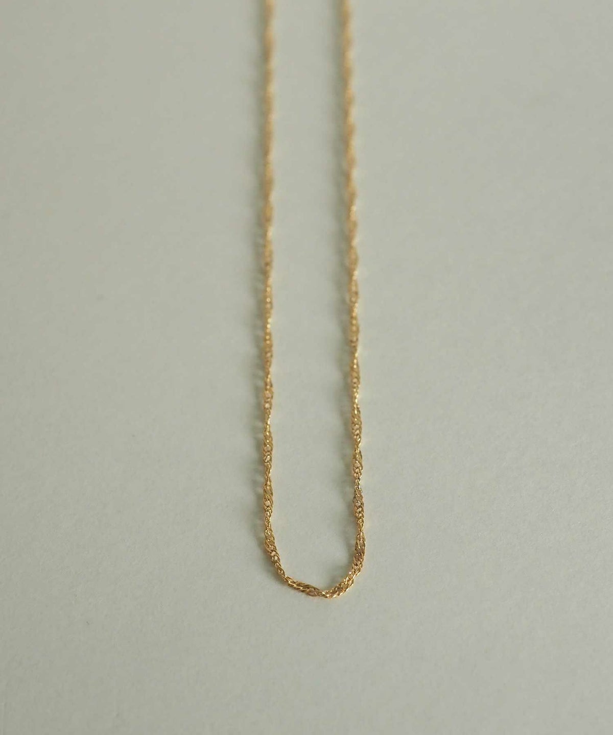 スクリューチェーンネックレス