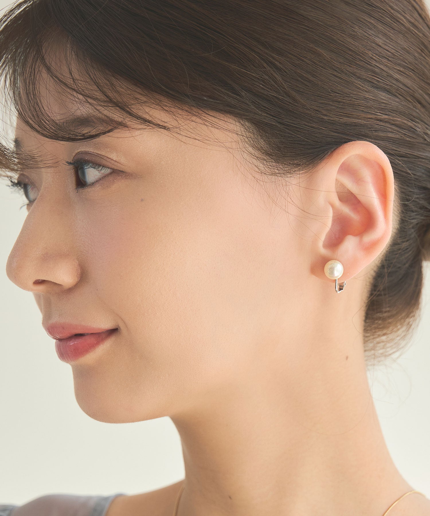 磨き貝パールイヤリング(8mm)【JUNO PREMIUM】 | 【公式】MUK ONLINE