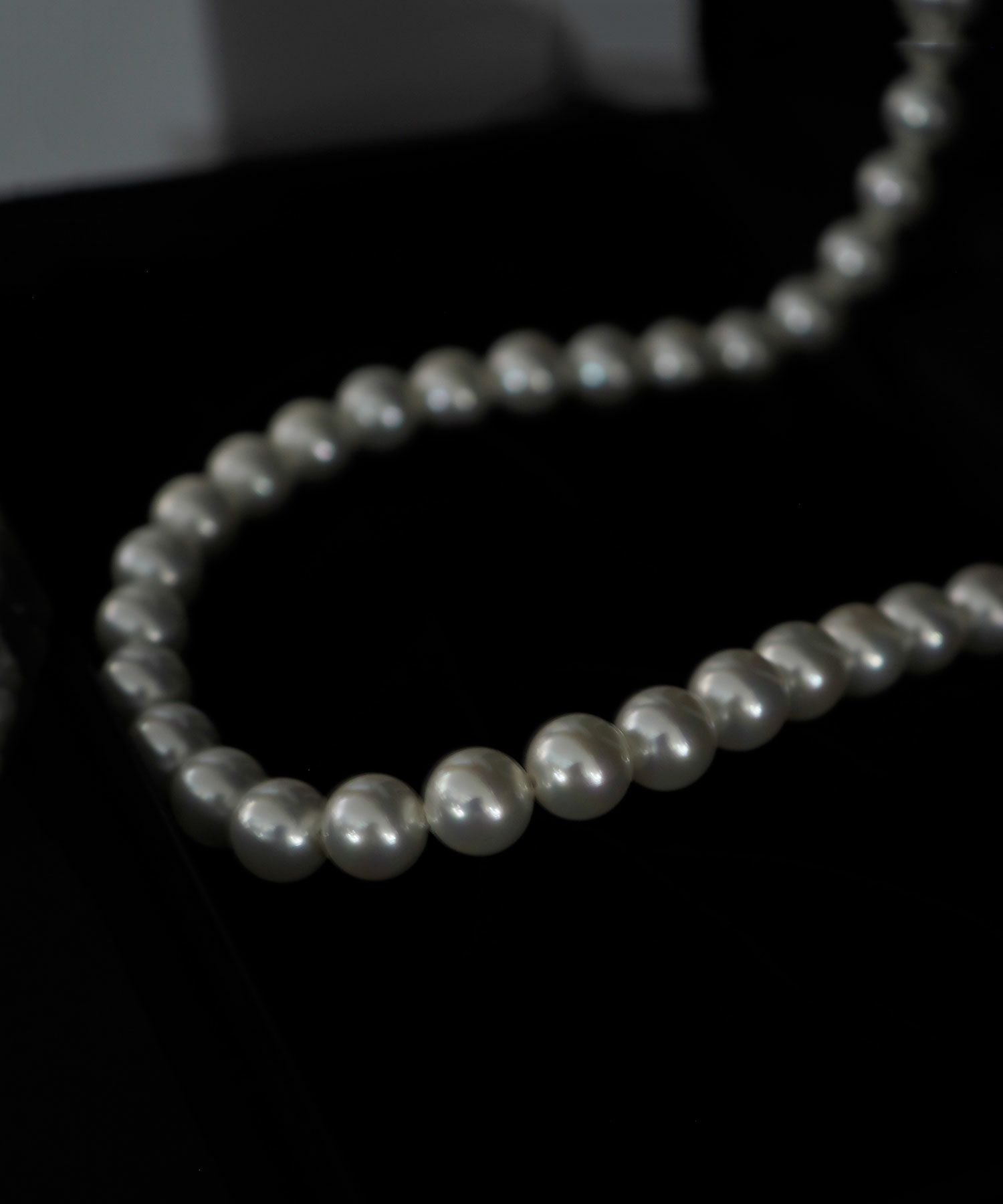 磨き貝パールネックレス(8mm/42cm)【JUNO PREMIUM】 | 【公式】MUK