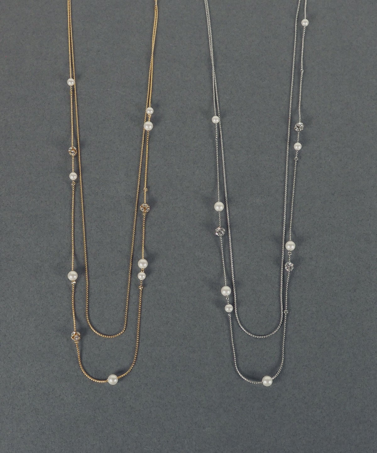 ボールストーンステーションロングネックレス【MUK voyalibre】