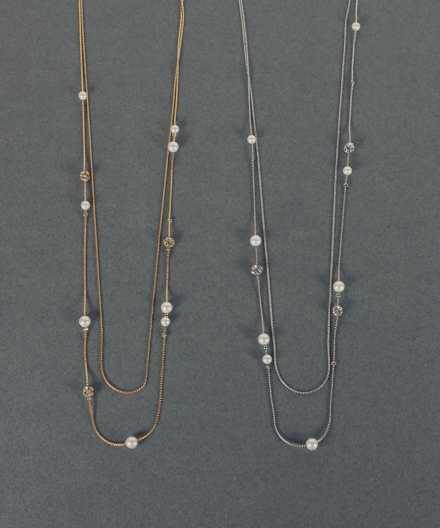 ボールストーンステーションロングネックレス【MUK voyalibre】