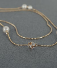 ボールストーンステーションロングネックレス【MUK voyalibre】