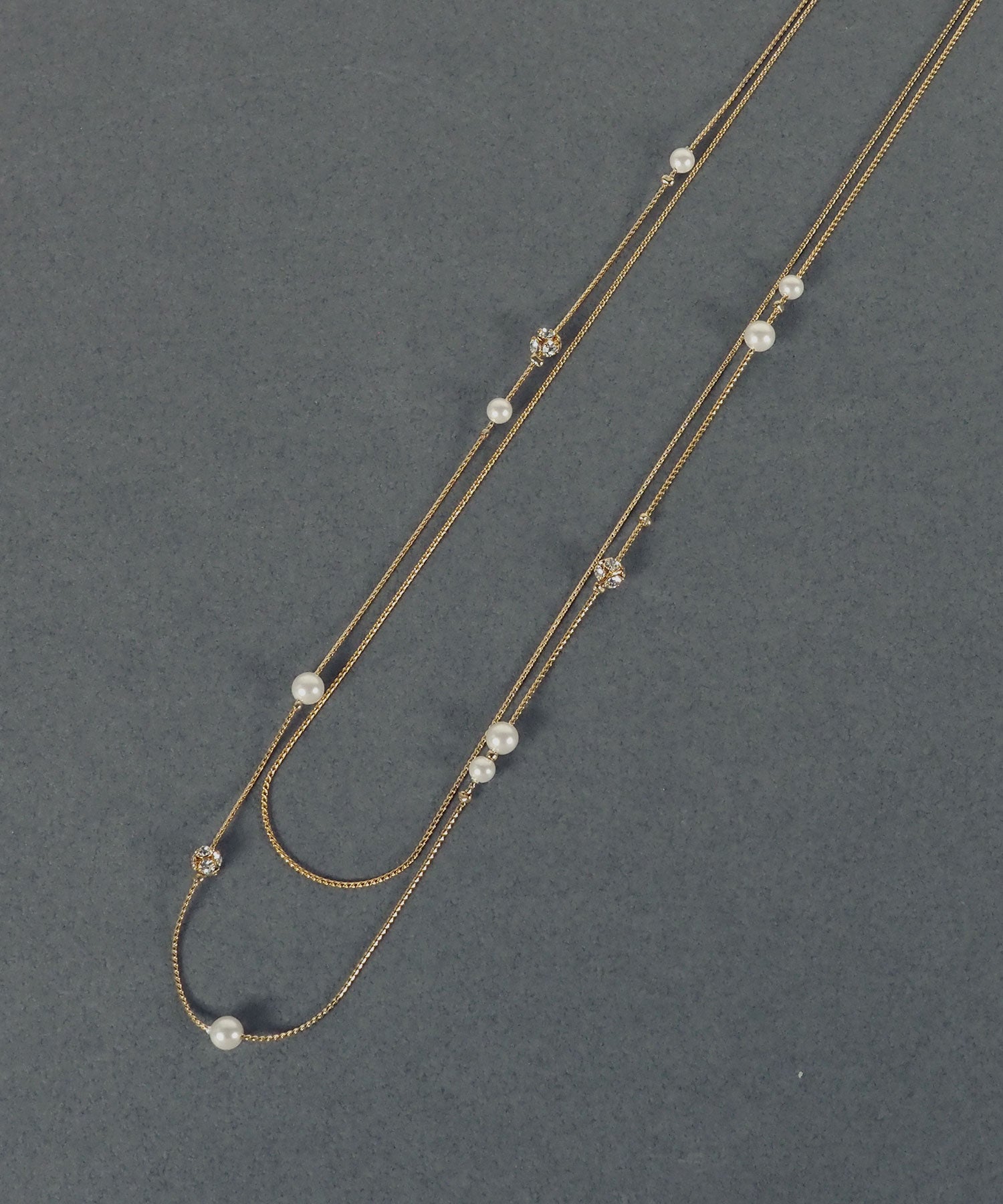 ボールストーンステーションロングネックレス【MUK voyalibre】