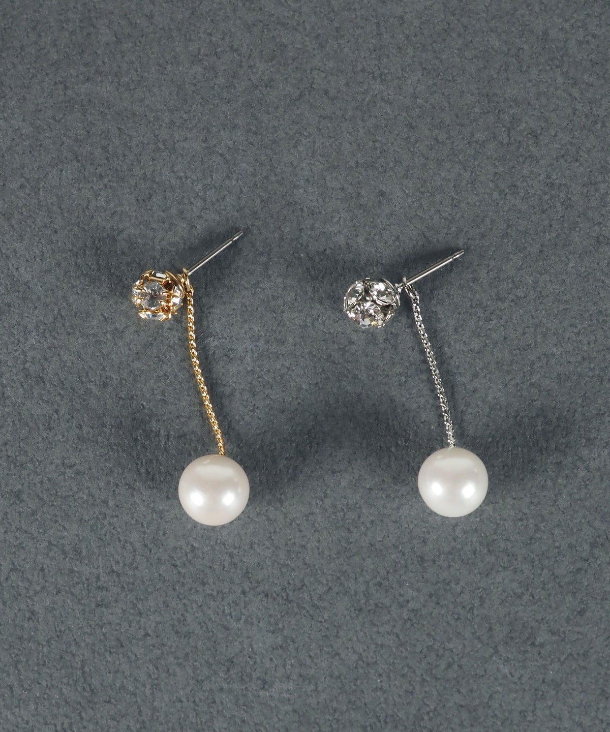 ボールストーン2WAYロングピアス【MUK voyalibre】