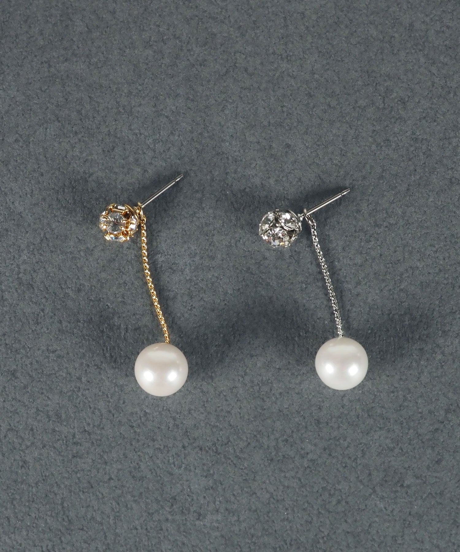 ボールストーン2WAYロングピアス【MUK voyalibre】