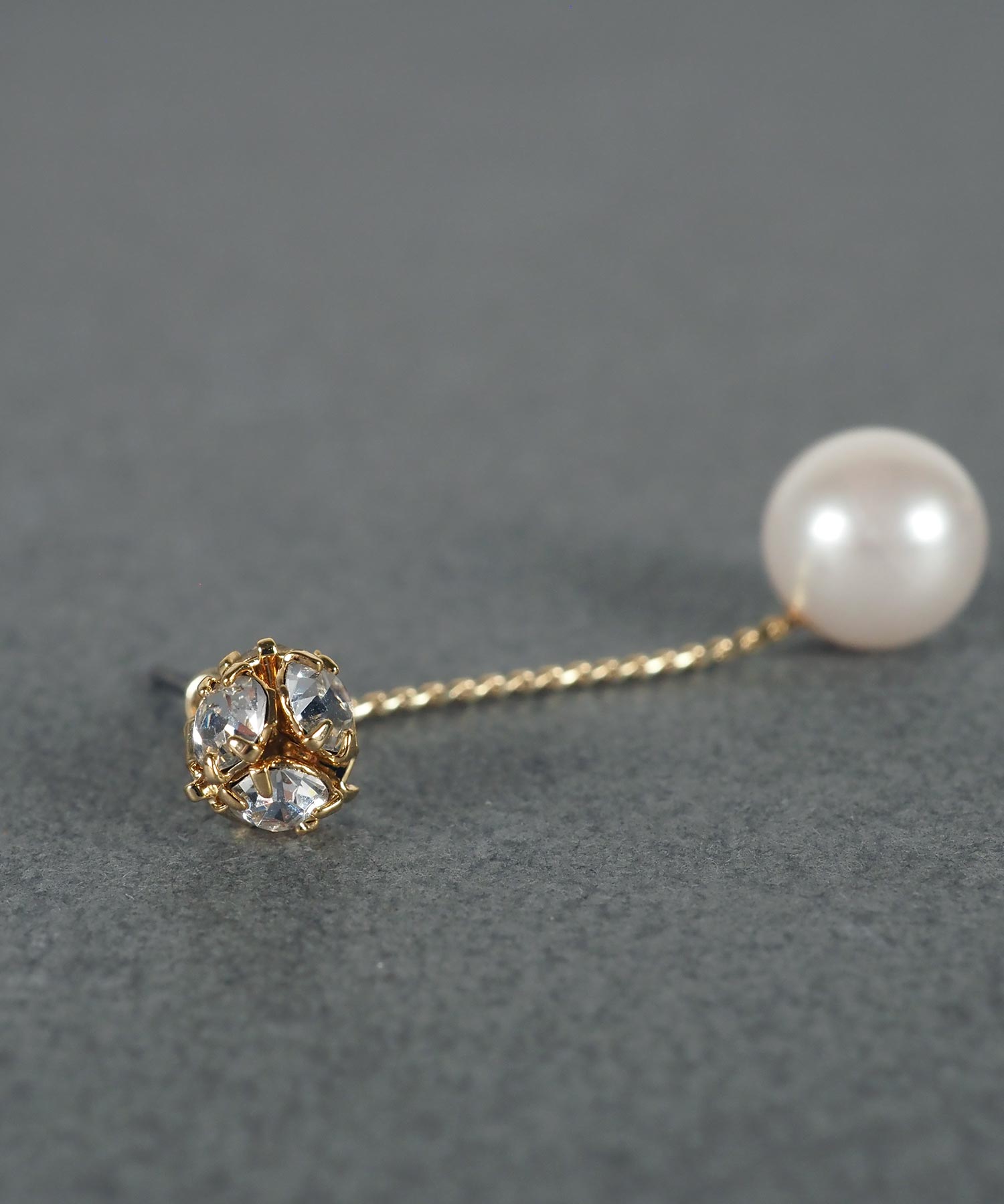 ボールストーン2WAYロングピアス【MUK voyalibre】