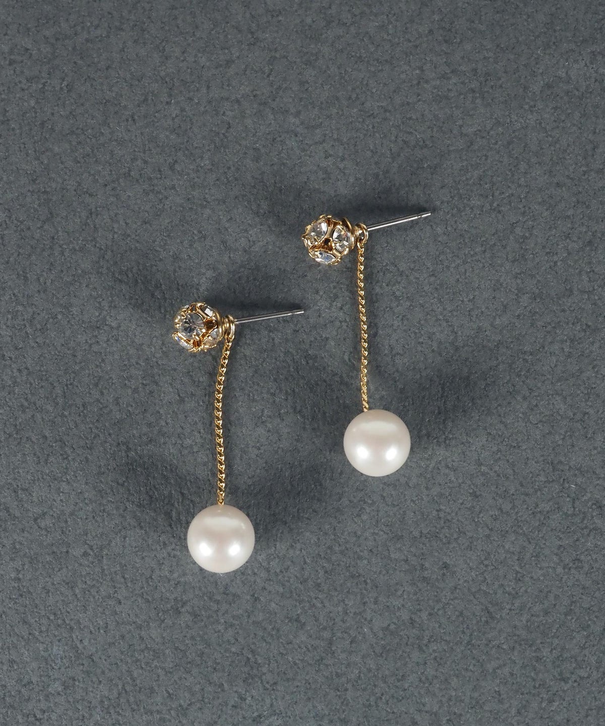 ボールストーン2WAYロングピアス【MUK voyalibre】