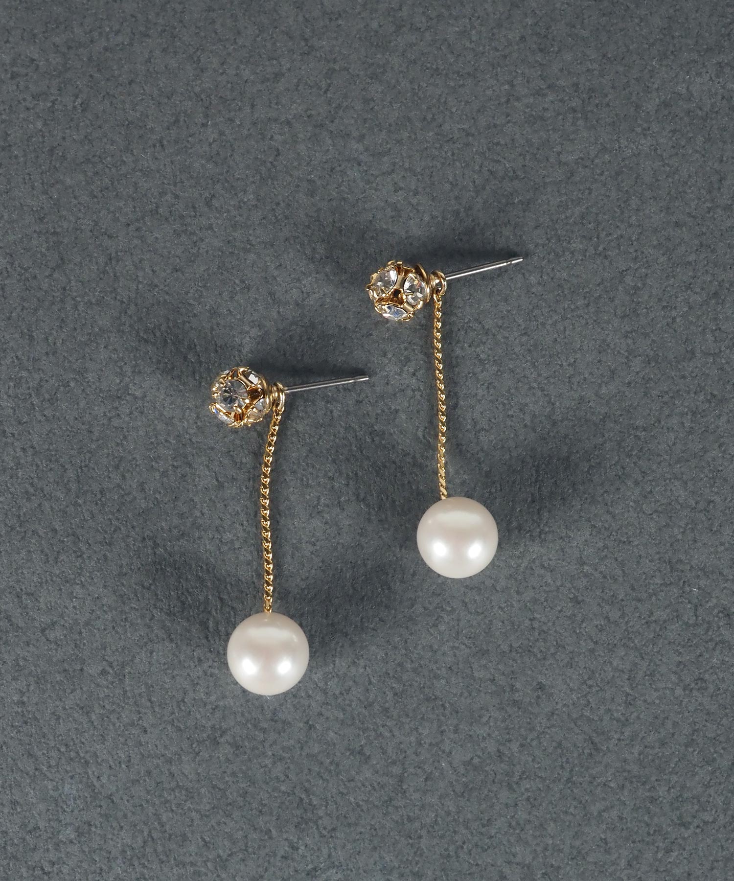 ボールストーン2WAYロングピアス【MUK voyalibre】