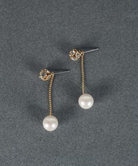 ボールストーン2WAYロングピアス【MUK voyalibre】