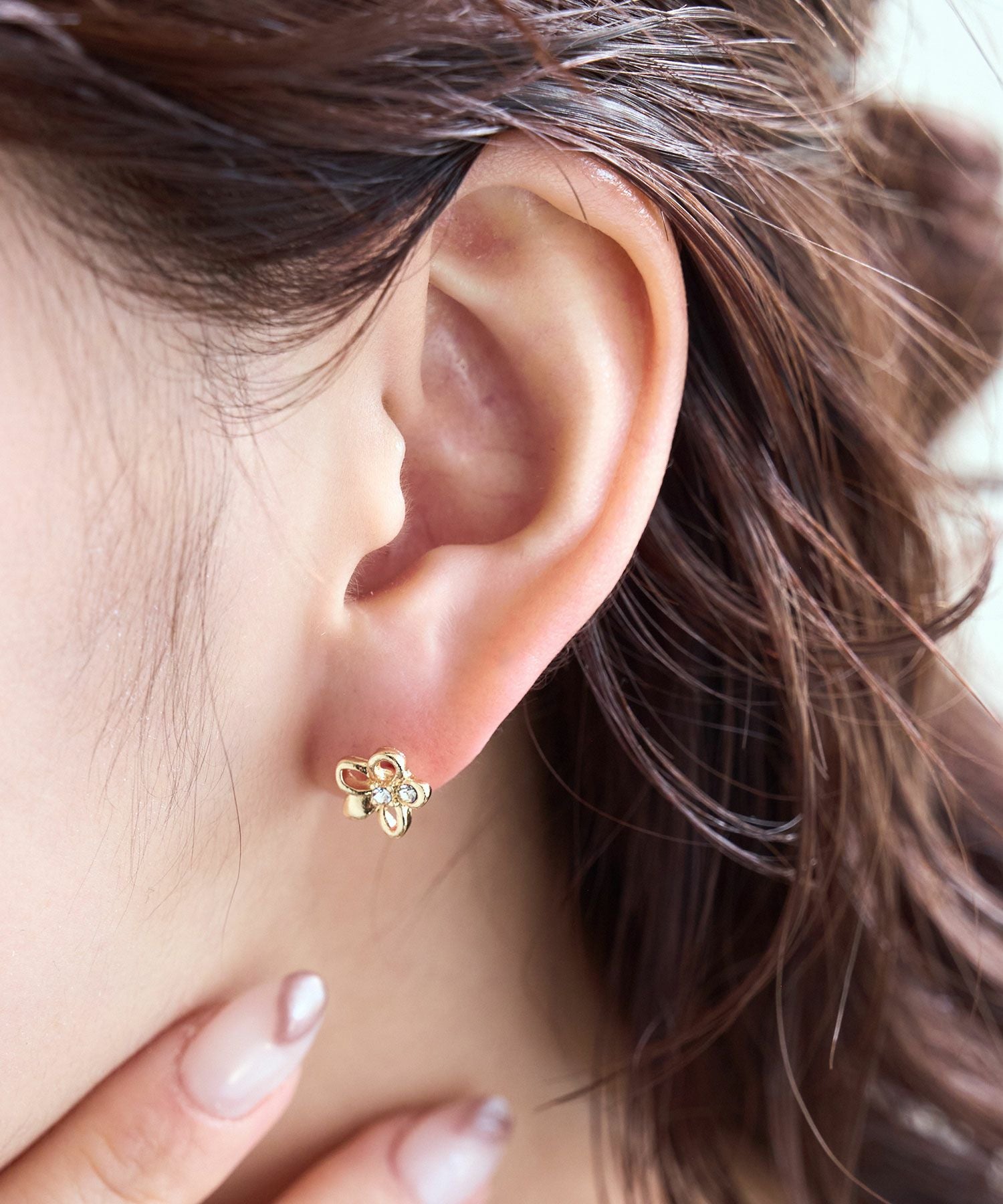 フラワーセットサージカルステンレスポストピアス | 【公式】MUK