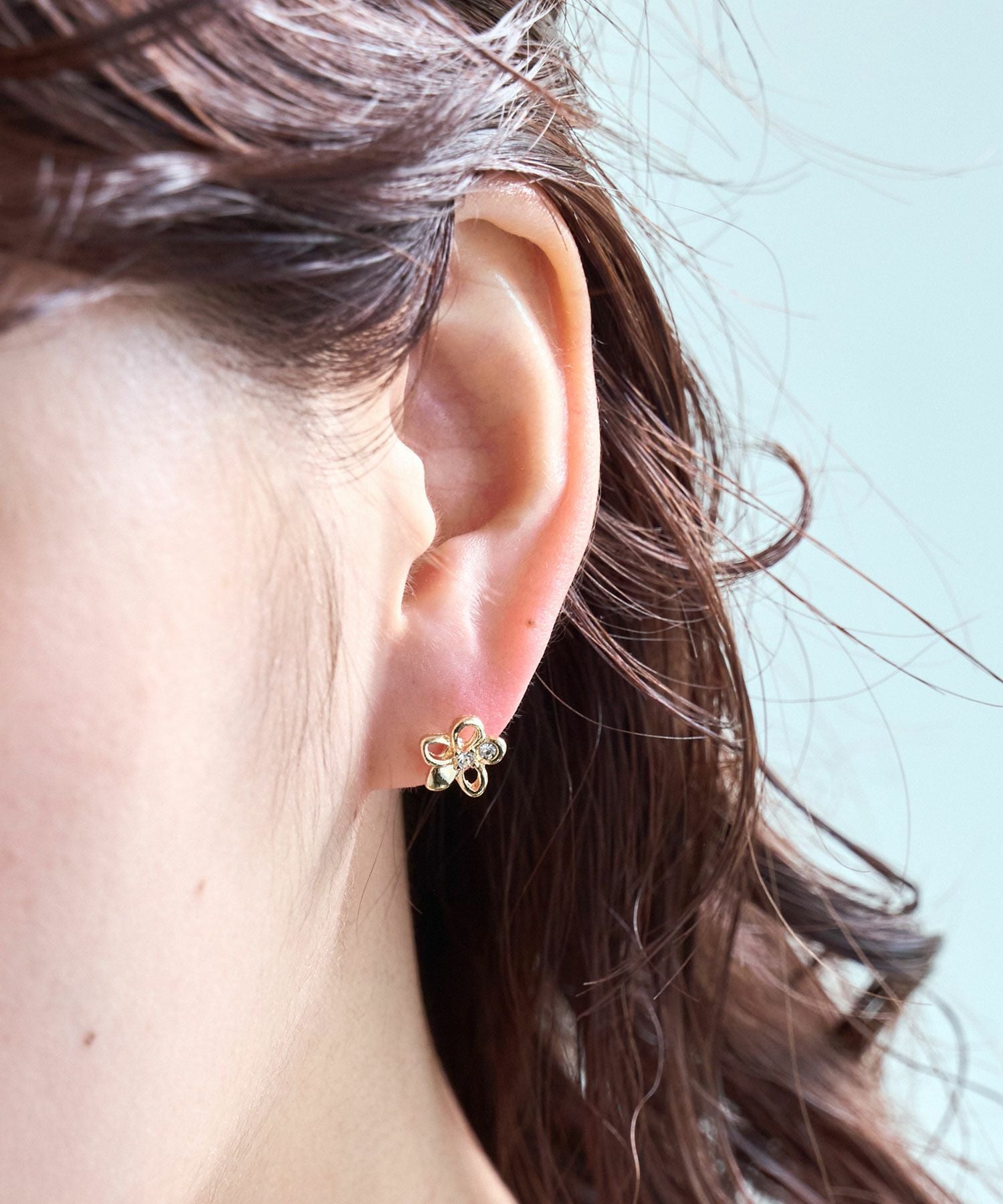 フラワーセットサージカルステンレスポストピアス