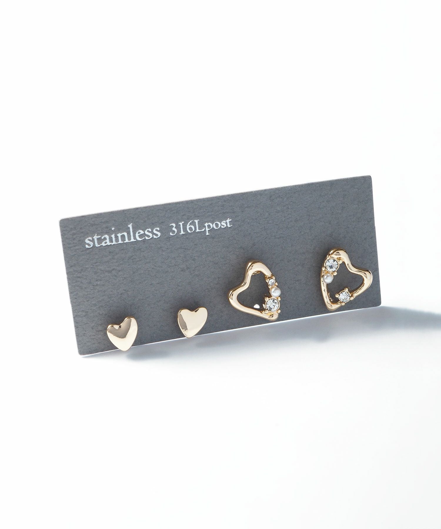 ラブリィサージカルステンレスポストピアス | 【公式】MUK ONLINE SHOP