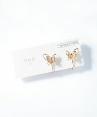 バタフライIMFスプリングイヤリング