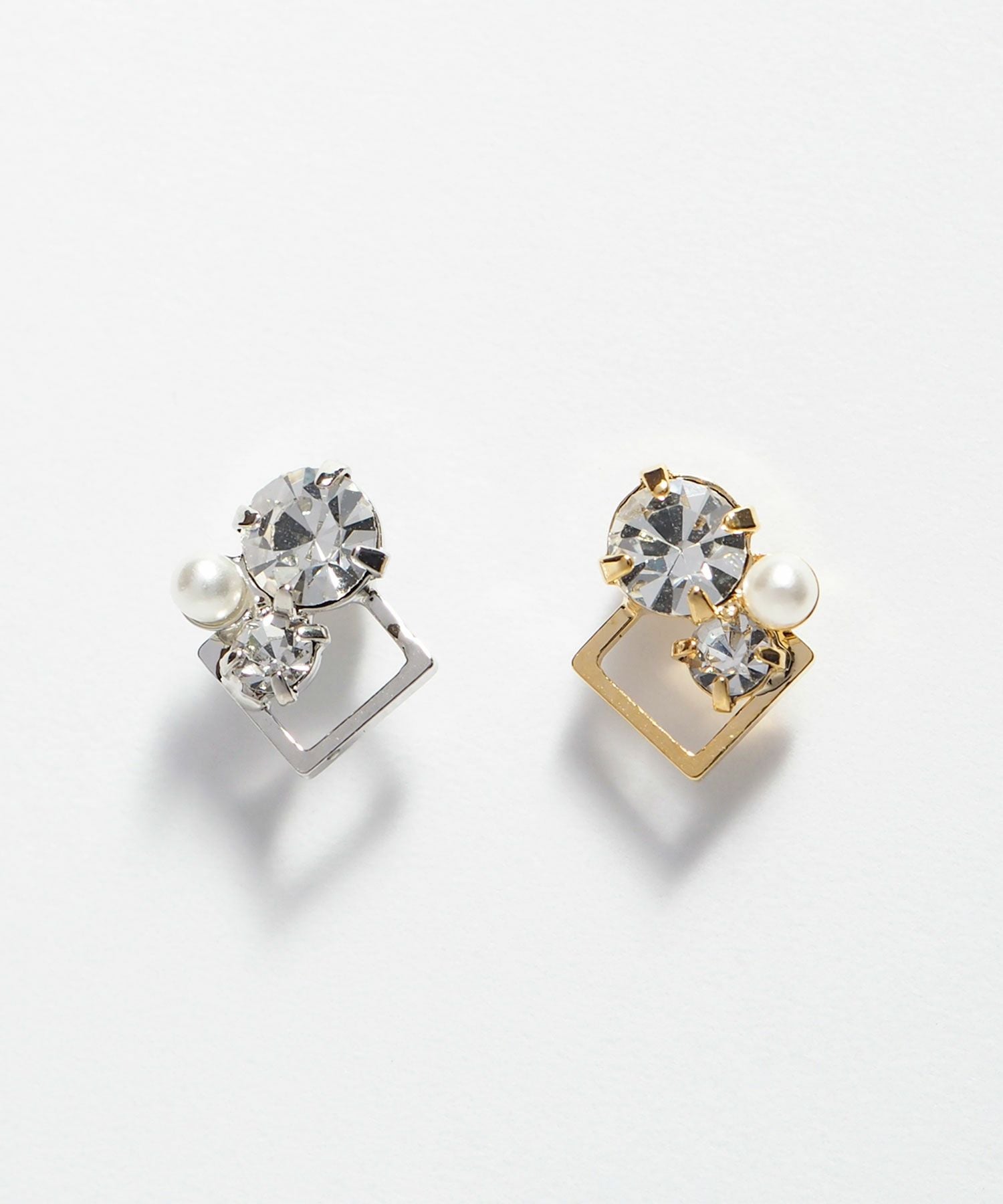 ビジュエア樹脂ポストピアス