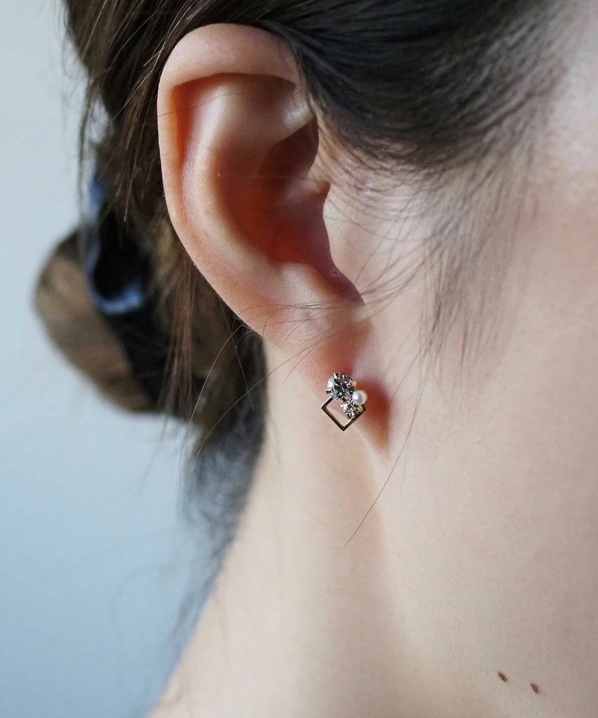 ビジュエア樹脂ポストピアス