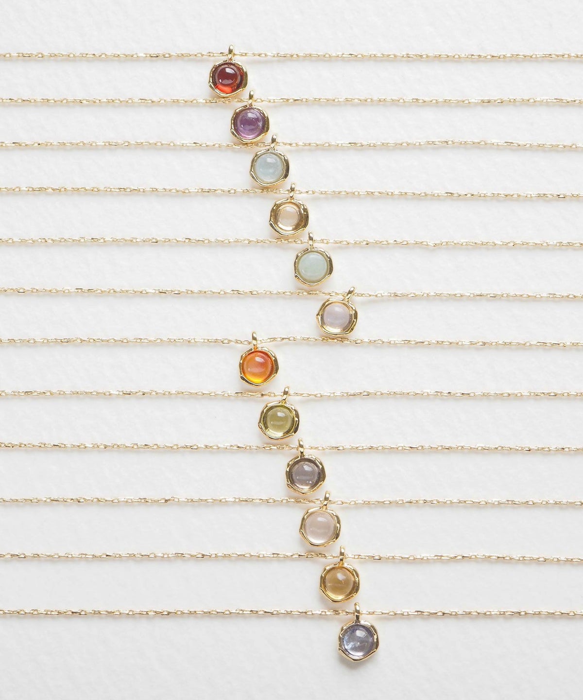 誕生石ネックレス【MUK Dreamy stone】