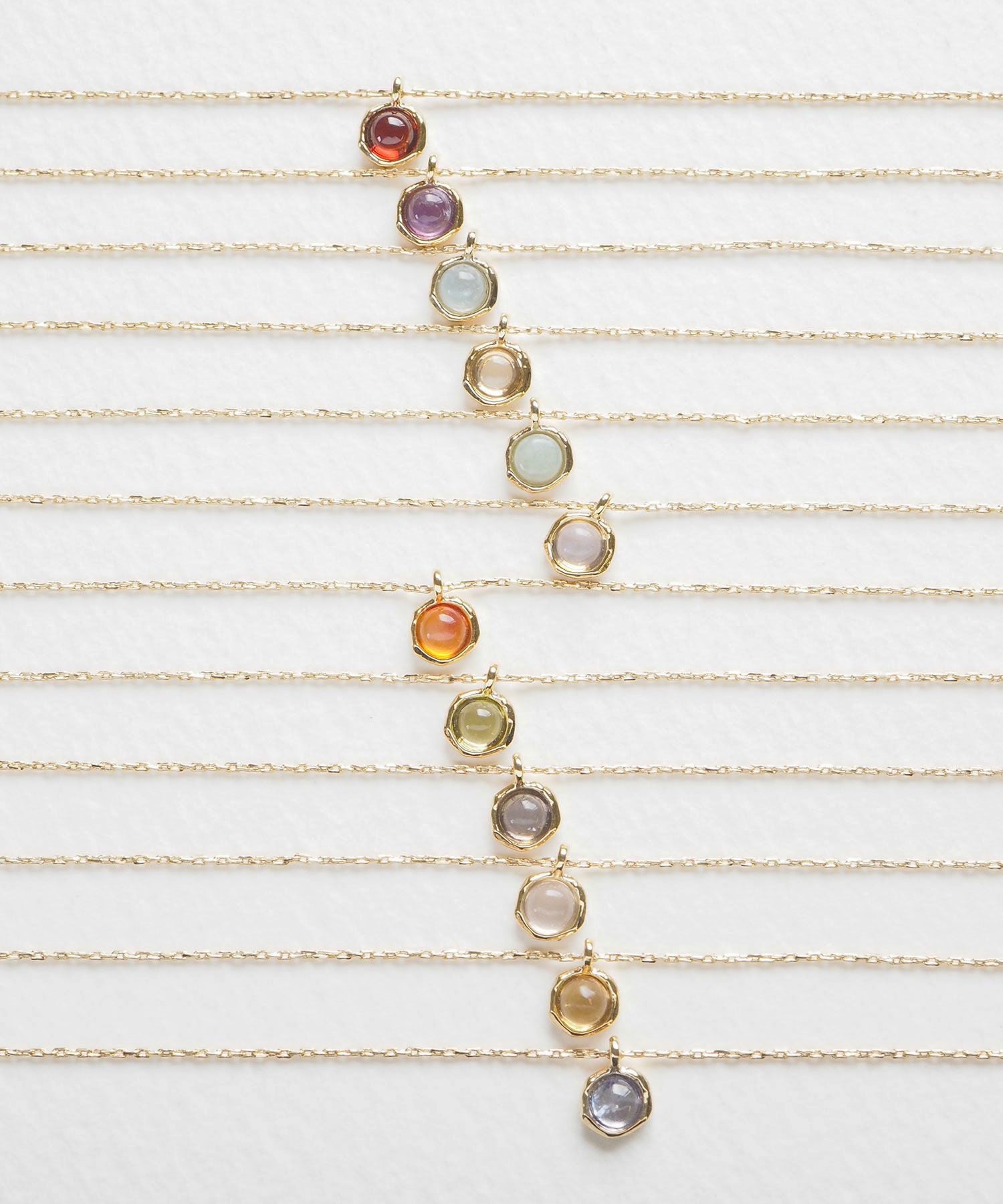 誕生石ネックレス【MUK Dreamy stone】